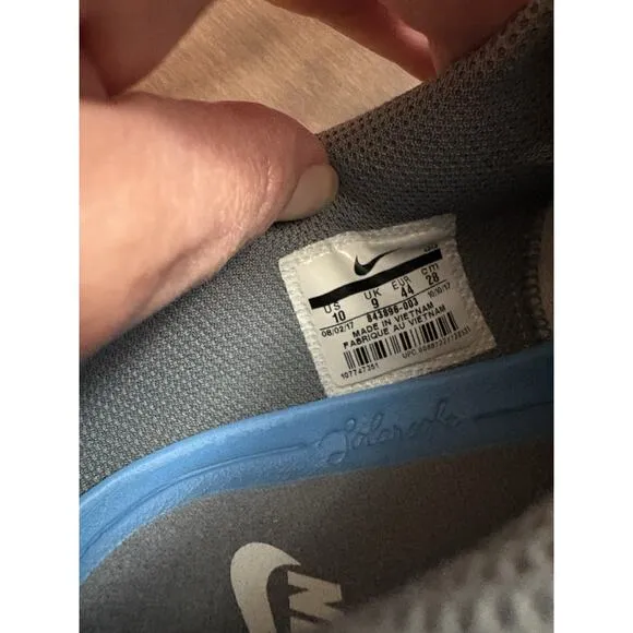 Nike SB Check Solar Canvas Sneaker Men Size US 10 Cool Grey Casual 843896-003
