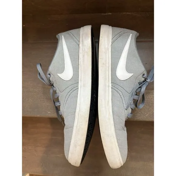 Nike SB Check Solar Canvas Sneaker Men Size US 10 Cool Grey Casual 843896-003