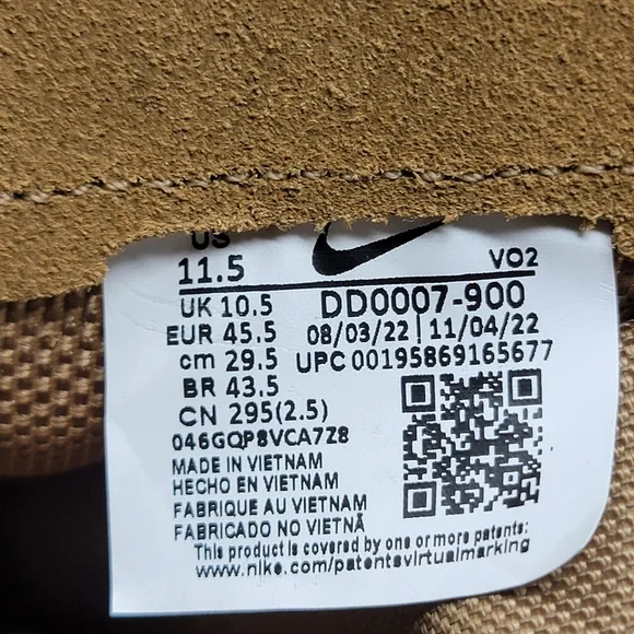 Nike SFB B1 Tactical Military Hiking Boots  Coyote 8&quot; DD0007-900 Men Sz 11.5 New
