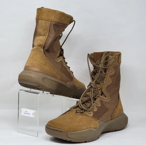 Nike SFB B1 Tactical Military Hiking Boots  Coyote 8&quot; DD0007-900 Men Sz 11.5 New