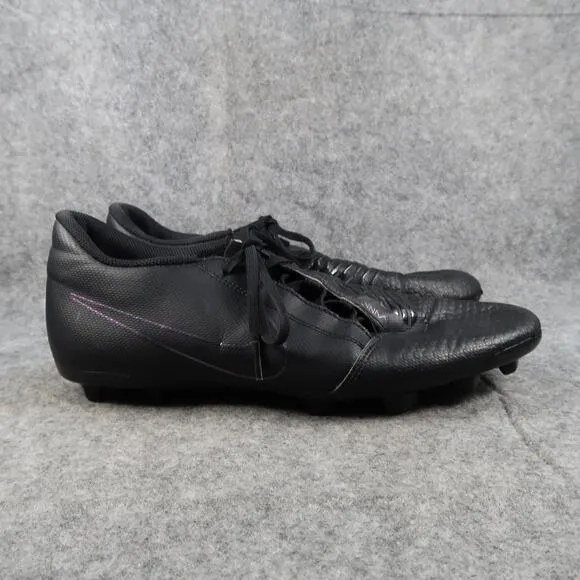 Nike Shoes Mens 11 Soccer Cleats Phantom Venom Club FG Sports Athletic Black