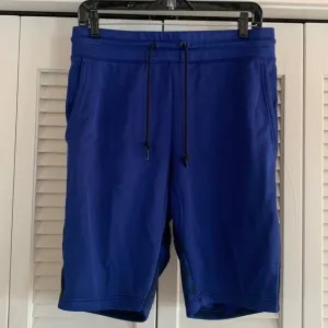 NIKE Soccer F.C. Libero Shorts Royal Blue Purple Printed Men’s Size Medium