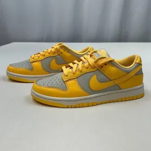 Nike Unisex Adults Dunk Low DD1503 101 Gray Yellow Sneaker Shoes Size M6 W7.5