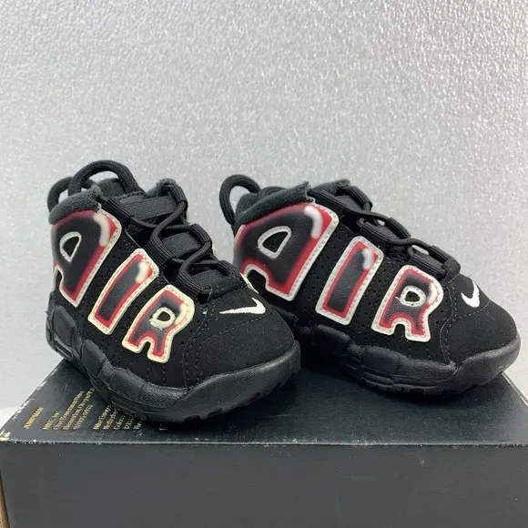 Nike Uptempo CK0825-010 Sneaker Shoes - Size 5C