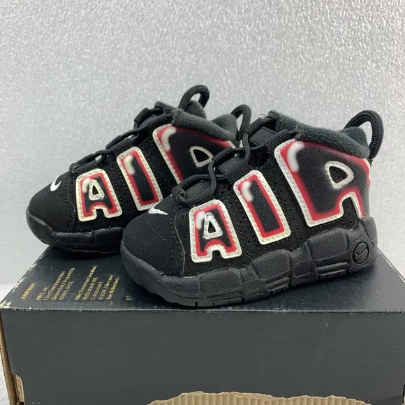 Nike Uptempo CK0825-010 Sneaker Shoes - Size 5C