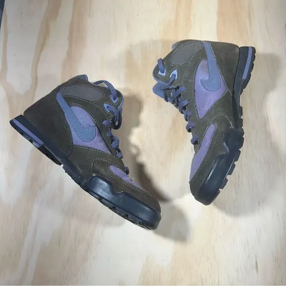 Nike Vintage Purple Brown Hiking Boots Women’s Size 6.5