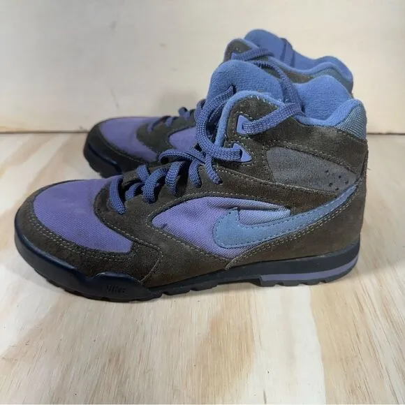 Nike Vintage Purple Brown Hiking Boots Women’s Size 6.5