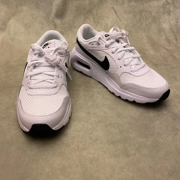 Nike White and Black Air Max Sneakers
