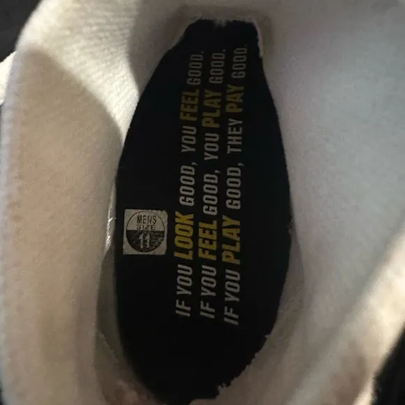 Nike White and Black Athletic Shoes