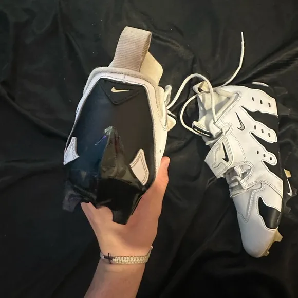 Nike White and Black Athletic Shoes