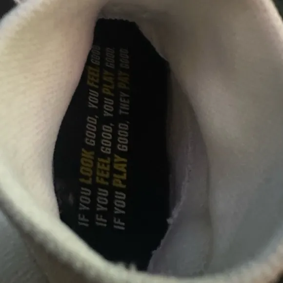 Nike White and Black Athletic Shoes