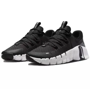 Nike Women Training W Free Metcon 5 Sneaker White /Black Athletic Shoe 8