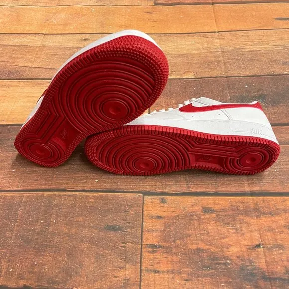 Nike Women's Air Force 1 '07 Next Nature &quot;White Gym Red&quot; Casual Shoes