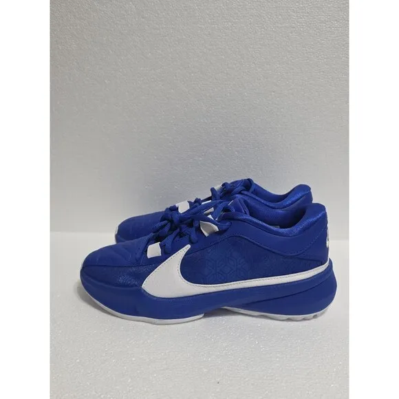 Nike Zoom Freak 5 TB Surfaces Basketball Shoes Game Royal DZ2946-400 Size 5.5