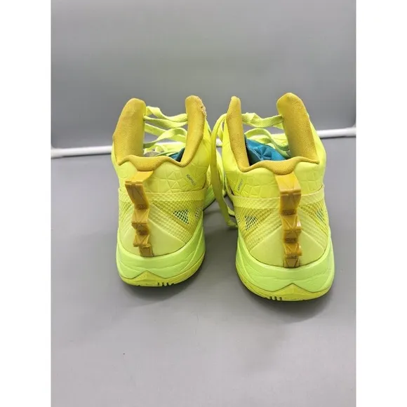 Nike Zoom Hyperfuse Basketball Sneakers 2013 Volt Vivid Blue, 615896-700, Size 9