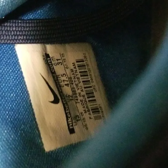 Nike Zoom Hyperquickness  Navy Blue Size 13