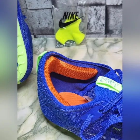 Nike Zoom Superfly Elite 2 Racer Blue Lime Blast . Men's Size 12.5