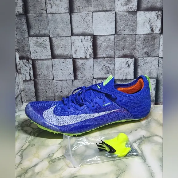 Nike Zoom Superfly Elite 2 Racer Blue Lime Blast . Men's Size 12.5