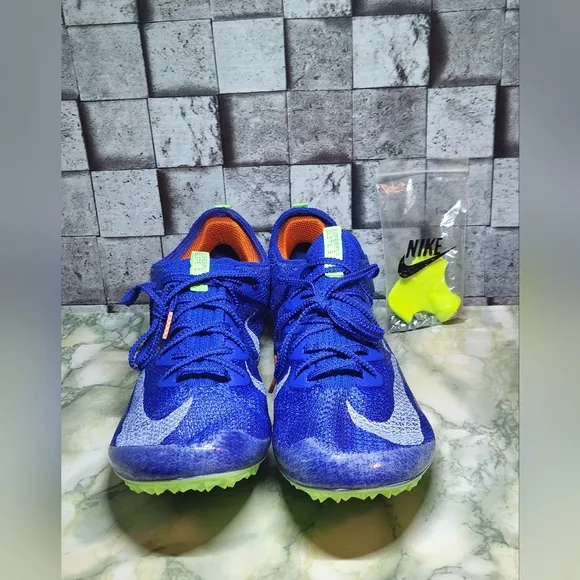 Nike Zoom Superfly Elite 2 Racer Blue Lime Blast . Men's Size 12.5