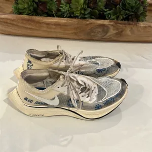 Nike ZoomX Vaporfly NEXT% Blue Ribbon Sports running shoes men’s size 7.5