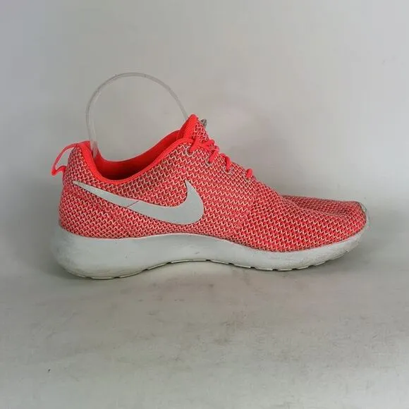 Nike roshe us women’s size 8.5 neon orange pink white hot lava running sneakers
