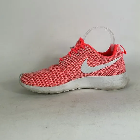 Nike roshe us women’s size 8.5 neon orange pink white hot lava running sneakers