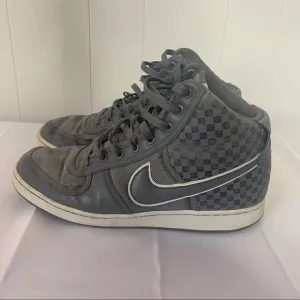 NIKE VANDAL HIGH HI Sneakers Premium Grey Checked