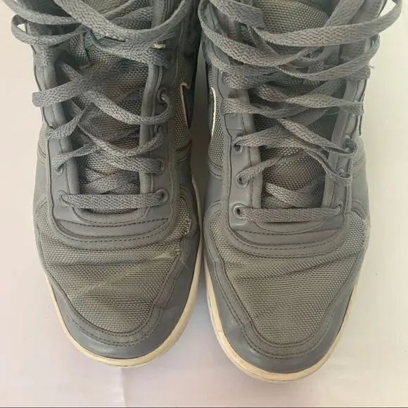 NIKE VANDAL HIGH HI Sneakers Premium Grey Checked