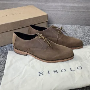 Nisolo Men's Everyday Oxford in color Tobacco NEW size 10.5