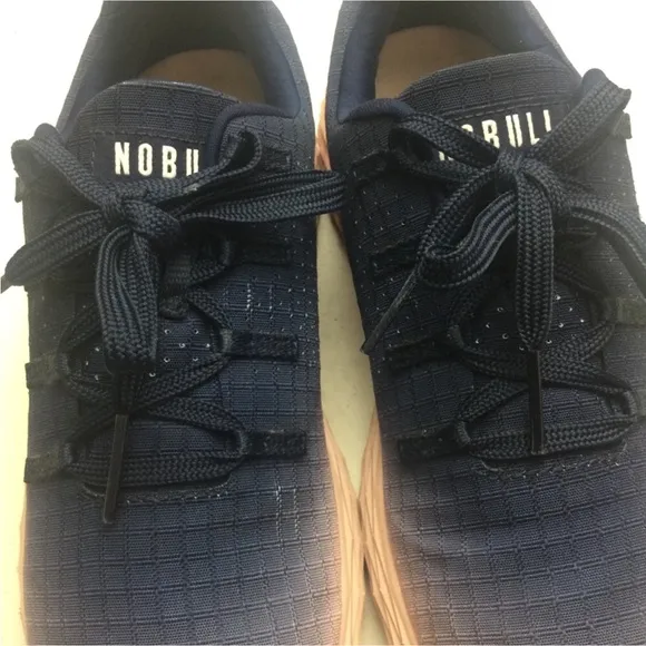 NoBull AllDay Gradient Perforates Ripstop Lace-Up Atlantic Dusty Rose Sneakers