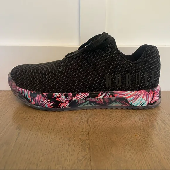 NOBULL Black Sneakers with Tropical Sole