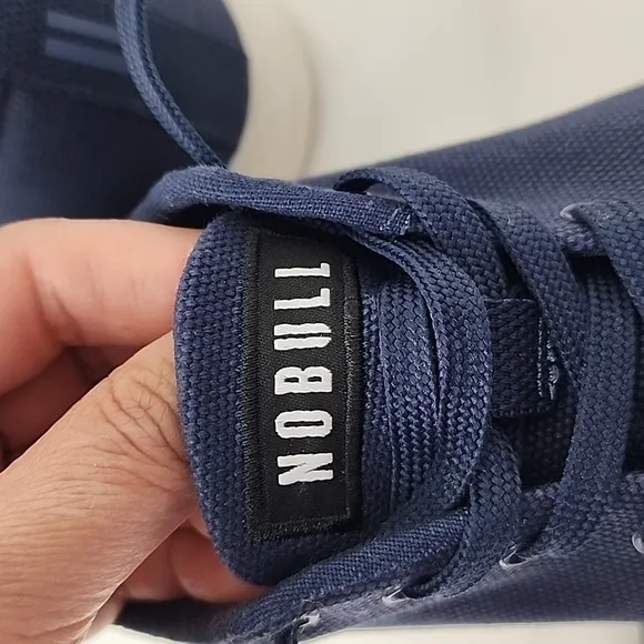 NOBULL Canvas Unisex Trainer Sneakers Navy