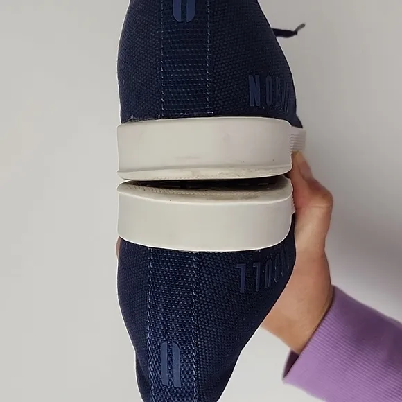 NOBULL Canvas Unisex Trainer Sneakers Navy