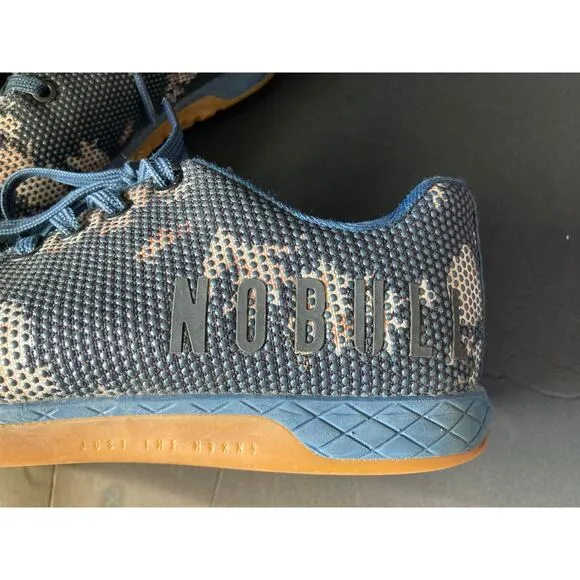 NoBull Just the Horns Athletic Floral Gum Sole trainers Sneakers M6.5/ W8