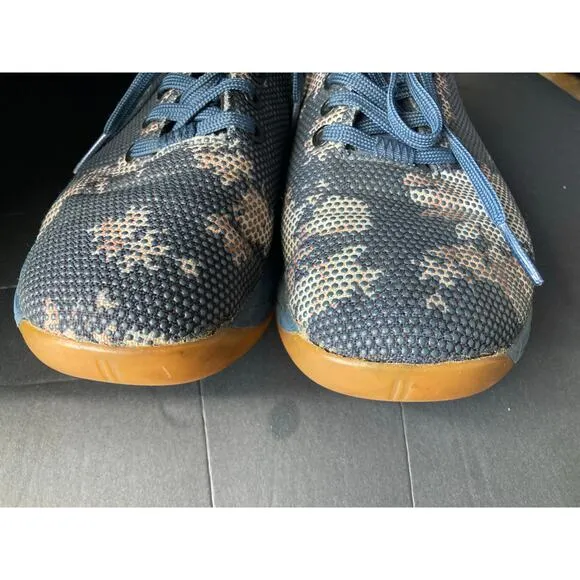 NoBull Just the Horns Athletic Floral Gum Sole trainers Sneakers M6.5/ W8