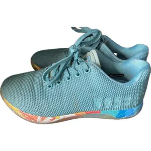 NoBull Just the Horns Athletic Lagoon Sunrise Sole trainers Sneakers M 6.5 / W 8