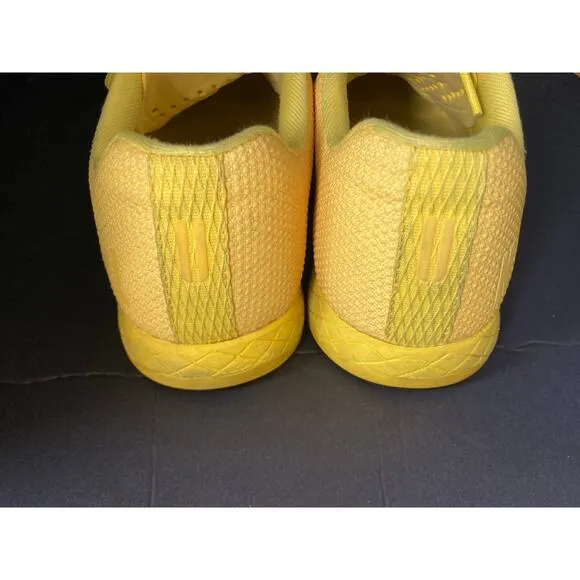 NoBull Just the Horns Athletic Yellow on Yellow Sole trainers Sneakers M6.5/W8