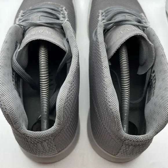Nobull Mid gray canvas mens sneakers size 11.5