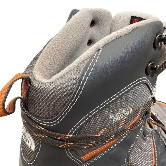 North Face RARE Y2K Primaloft X-2 GoreTex Mens Hiking Boots Size 10 Grey Orange