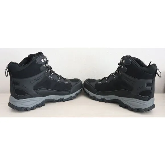 Nortiv 8 JS19004M Men’s Sz 11 Black Non-Slip Suede Waterproof Hiking Boots