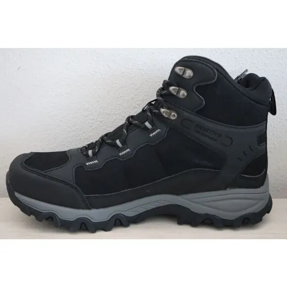 Nortiv 8 JS19004M Men’s Sz 11 Black Non-Slip Suede Waterproof Hiking Boots