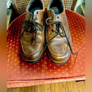 Nunn bush mens 14 brown casual shoes