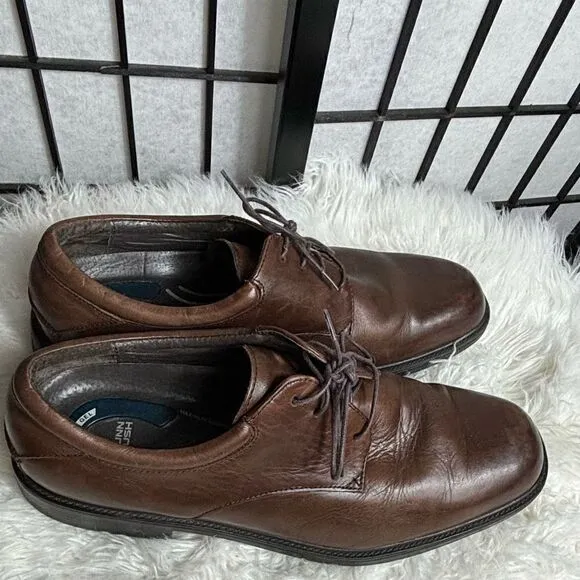 Nunn Bush Brien Leather Oxford Casual Shoes