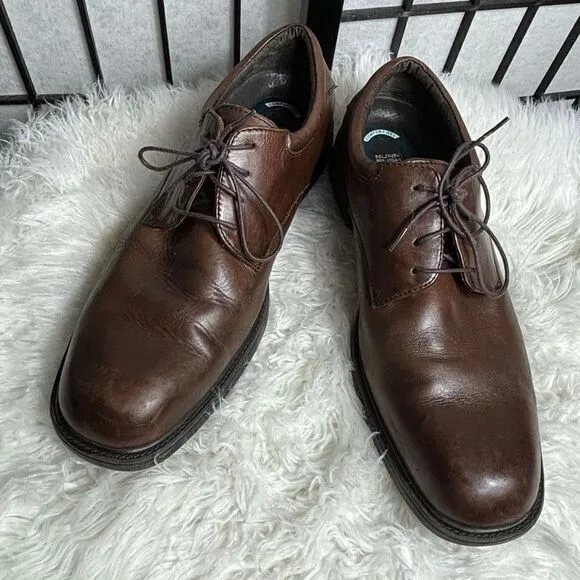 Nunn Bush Brien Leather Oxford Casual Shoes