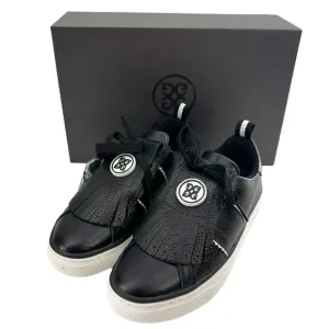 NWB G/FORE Women's Kiltie Disruptor Durf Spikeless Golf Shoes Sz 8.5 onyx