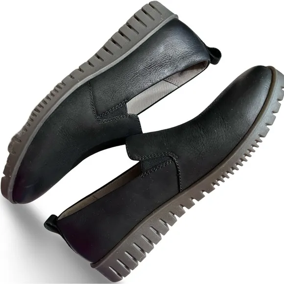 NWOB $149 Dansko Linley Slip On (Women) - Black Burnished Calf size 37
