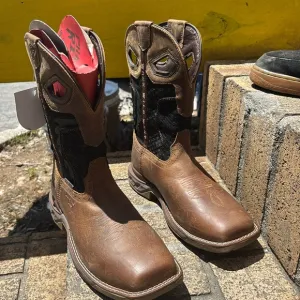 NWOB Double H Phantom Rider Vengeance waterproof U toe work boots size 9 2E