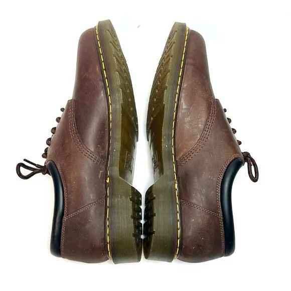 NWOB Dr. Martens 8053 Brown Crazy Horse Leather Casual Lace Up Shoes US 16