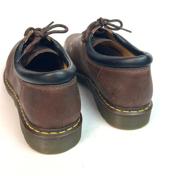 NWOB Dr. Martens 8053 Brown Crazy Horse Leather Casual Lace Up Shoes US 16