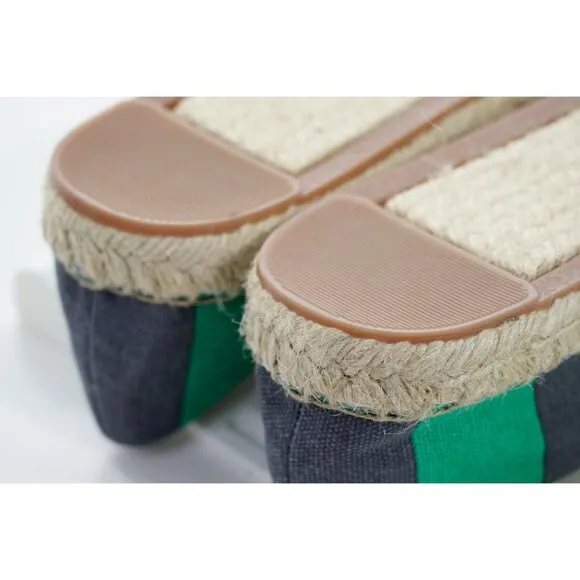 NWOB J Crew Striped Flats Women's Sz 8 Shoes